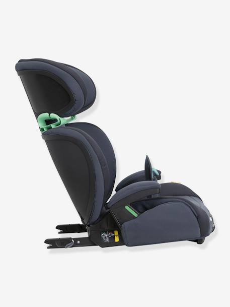 Quizy i-Size Air Car Seat by CHICCO, 100 to 150 cm, Equivalent to Group 2/3 Seat black+slate blue 