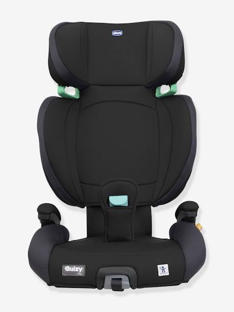 Quizy i-Size Air Car Seat by CHICCO, 100 to 150 cm, Equivalent to Group 2/3 Seat black+slate blue 