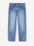 WIDE Hip, Straight Leg MorphologiK Jeans for Girls bleached denim+stone 