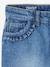 WIDE Hip, Straight Leg MorphologiK Jeans for Girls bleached denim+stone 