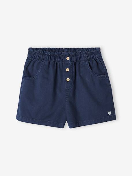 Colourful Shorts, Easy to Put On, for Girls blush+navy blue+pastel yellow 