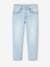 WIDE Hip, Straight Leg MorphologiK Jeans for Girls bleached denim+stone 