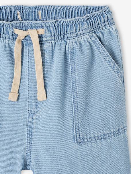 Loose-Fitting Straight Leg Jeans for Girls, Easy to Put On double stone+stone 