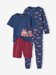 Boys-Nightwear-Firefighters Pyjamas + Short Pyjamas for Boys