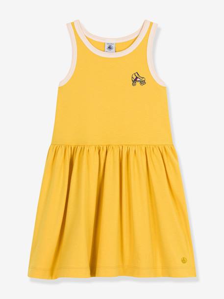 Sleeveless Dress by PETIT BATEAU yellow 