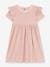 Short Sleeve Dress, by PETIT BATEAU pale pink 