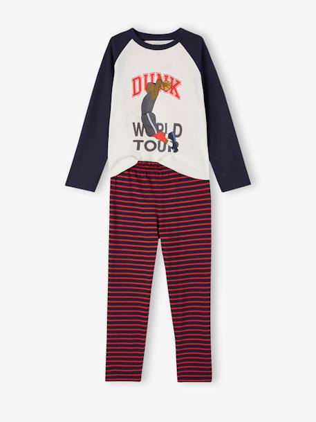 Trainers Pyjamas + Short Pyjamas Pack for Boys navy blue 