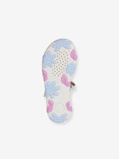 Sandals for Children, J458ZA Haiti Girl by GEOX® white 