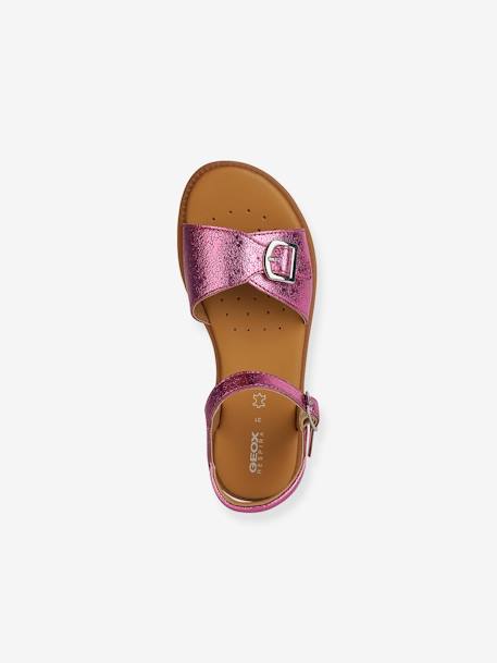 Sandals for Children, J4535 Karly Girl by GEOX® fuchsia 