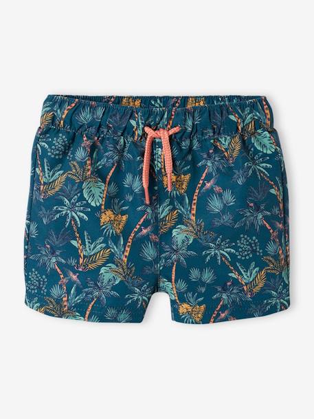 Printed Swim Shorts for Baby Boys printed green 