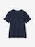 Short Sleeve T-Shirt, for Boys Blue+navy blue+tangerine+white 