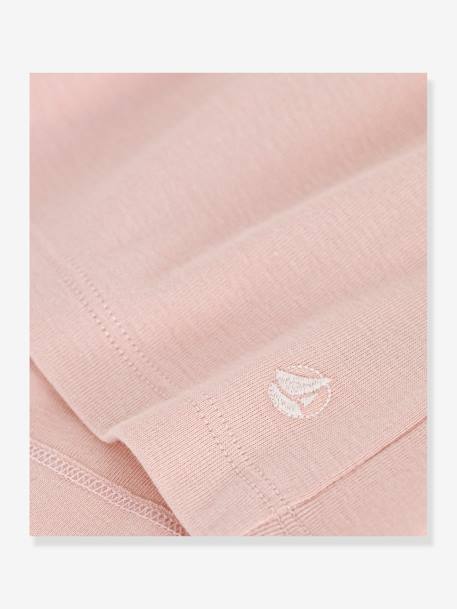 Short Sleeve Dress, by PETIT BATEAU pale pink 