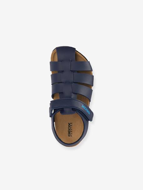 Sandals for Children, J458LA Ghita Boy by GEOX® navy blue 