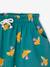 Printed Skirt for Girls ecru+green+rose+striped blue 