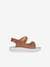 Sandals for Children, B455S Light Floppy by GEOX® brown 