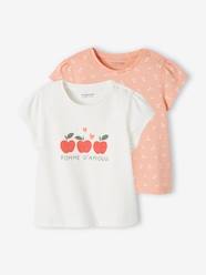 Baby-Pack of 2 Basic T-Shirts for Babies