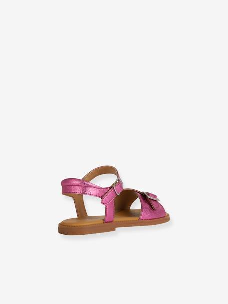 Sandals for Children, J4535 Karly Girl by GEOX® fuchsia 