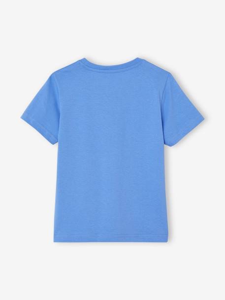 Pack of 3 Assorted T-Shirts for Boys aqua green+azure+cappuccino+green+marl white 