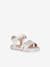 Sandals for Children, J458ZA Haiti Girl by GEOX® white 