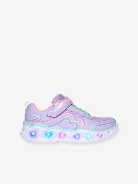 Light-Up Trainers for Children, Heart Lights - Retro Hearts 302689L - LVMT SKECHERS® violet 