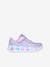 Light-Up Trainers for Children, Heart Lights - Retro Hearts 302689L - LVMT SKECHERS® violet 