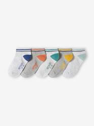 Pack of 5 Pairs of BASICS Quarter Socks for Boys