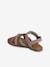 Hook-&-Loop Leather Sandals for Children multicoloured 