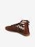 Spartan Style Leather Sandals for Children brown 