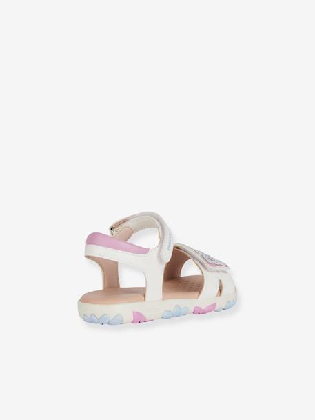 Sandals for Children, J458ZA Haiti Girl by GEOX® white 