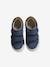 Hook-and-Loop Leather Trainers for Children, Designed for Autonomy navy blue 