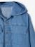 Hooded Shirt in Lightweight Denim for Boys double stone 