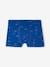 Pack of 7 'Bear' Stretch Boxers in Organic Cotton for Boys royal blue 