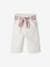 Paperbag Trousers with Tie Belt, for Babies ecru 