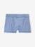Pack of 7 'Bear' Stretch Boxers in Organic Cotton for Boys royal blue 