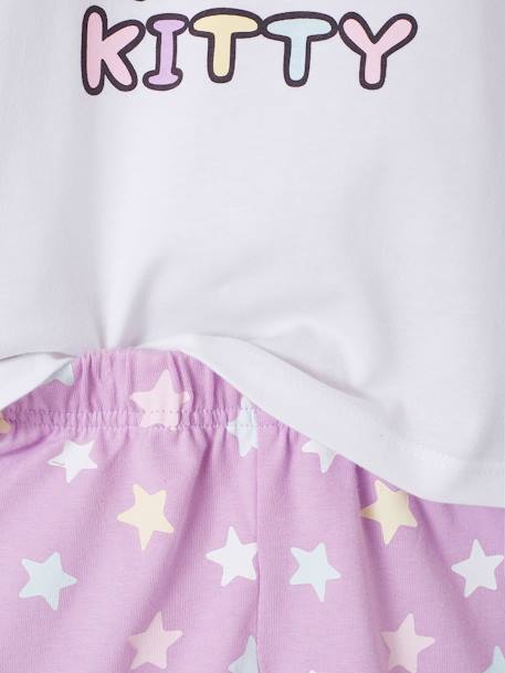 Two-Tone Hello Kitty® Short Pyjamas for Girls lilac 