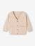 Marl Cardigan with V-Neckline for Babies marl beige 