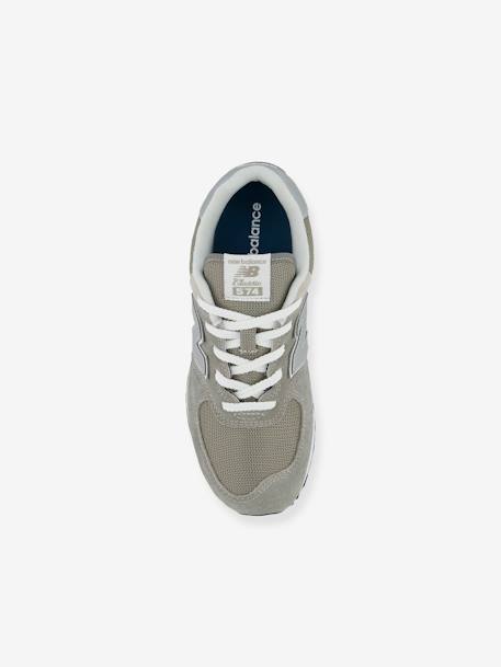 Lace-Up Trainers for Children, GC574EVG NEW BALANCE® grey 