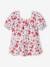 Floral Dress with Ruffles for Babies ecru 