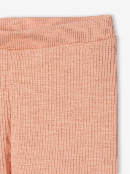 Basics Leggings in Rib Knit for Babies dusky pink+green+marl beige+rose 