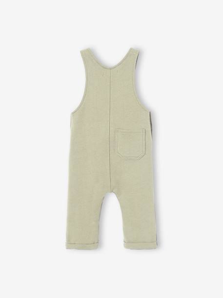 Fleece Dungarees for Babies BLUE DARK SOLID+green+GREY DARK MIXED COLOR 