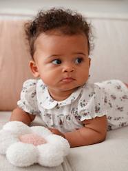 -Short Sleeve Floral T-Shirt for Babies