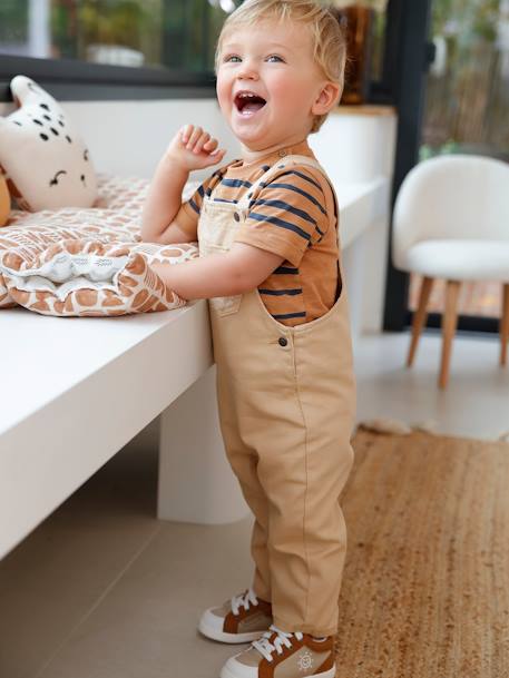 Dungarees with Pockets for Babies yellow 