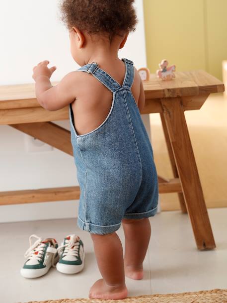 Denim Dungarees for Babies Denim Blue 