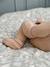 3-Piece Knitted Ensemble: Cardigan, Trousers & Booties for Newborn Babies marl beige 