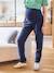 Maternity Trousers in Cotton Gauze GREEN MEDIUM SOLID+navy blue+terracotta 