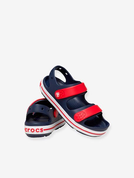 Clogs for Babies, 209424 Crocband Cruiser Sandal CROCS™ navy blue+pale pink+sky blue 