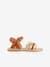 Leather Sandals for Children, Inaya by LES TROPEZIENNES® PAR M. BELARBI camel 