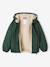 Windcheater with Sherpa-Lined Hood for Boys khaki+navy blue 