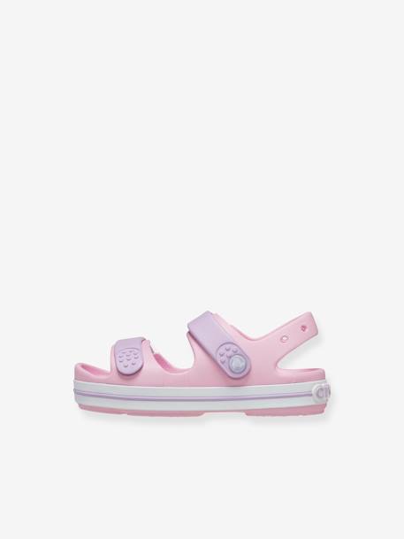 Clogs for Babies, 209424 Crocband Cruiser Sandal CROCS™ navy blue+pale pink+sky blue 