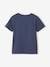 Basics T-Shirt with Animal Motifs for Boys marl grey+slate blue 